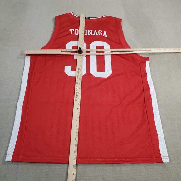 Keisei Tominaga Nebraska Huskers Jersey Mens Extra Large Red Basketball Red - Picture 2 of 8